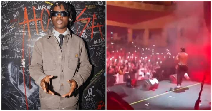 Fans in Tears As Rema ‘Passes Out’ on Stage, Singer Reveals It’s a Prank As He Finishes Show Energetically Read more: