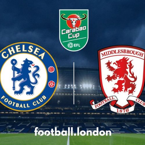 EFL: CHELSEA vs MIDDLESBROUGH