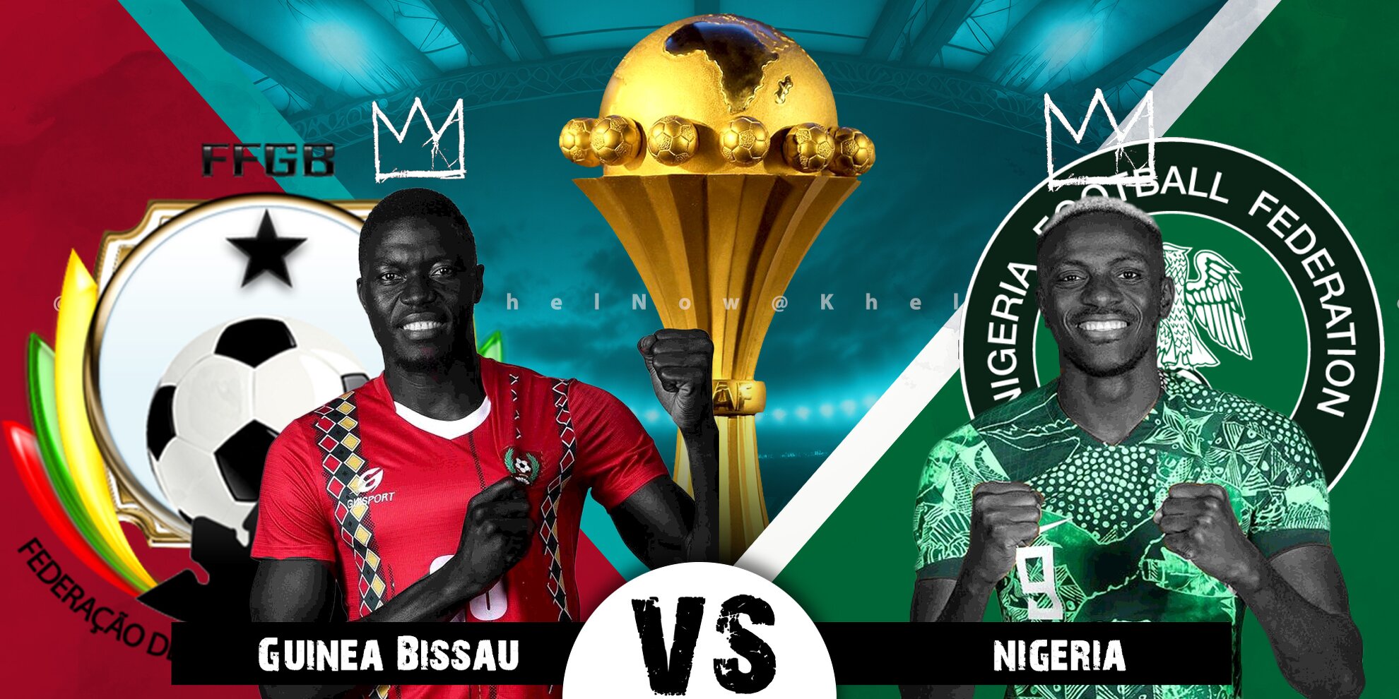 AFCON: GUINEA-BISSAU VS NIGERIA