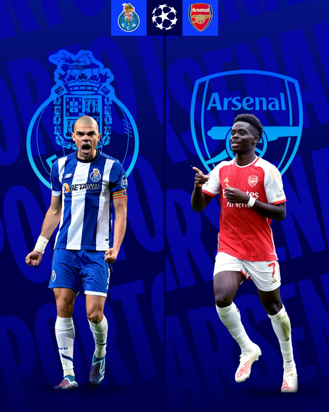 UCL: FC PORTO vs ARSENAL