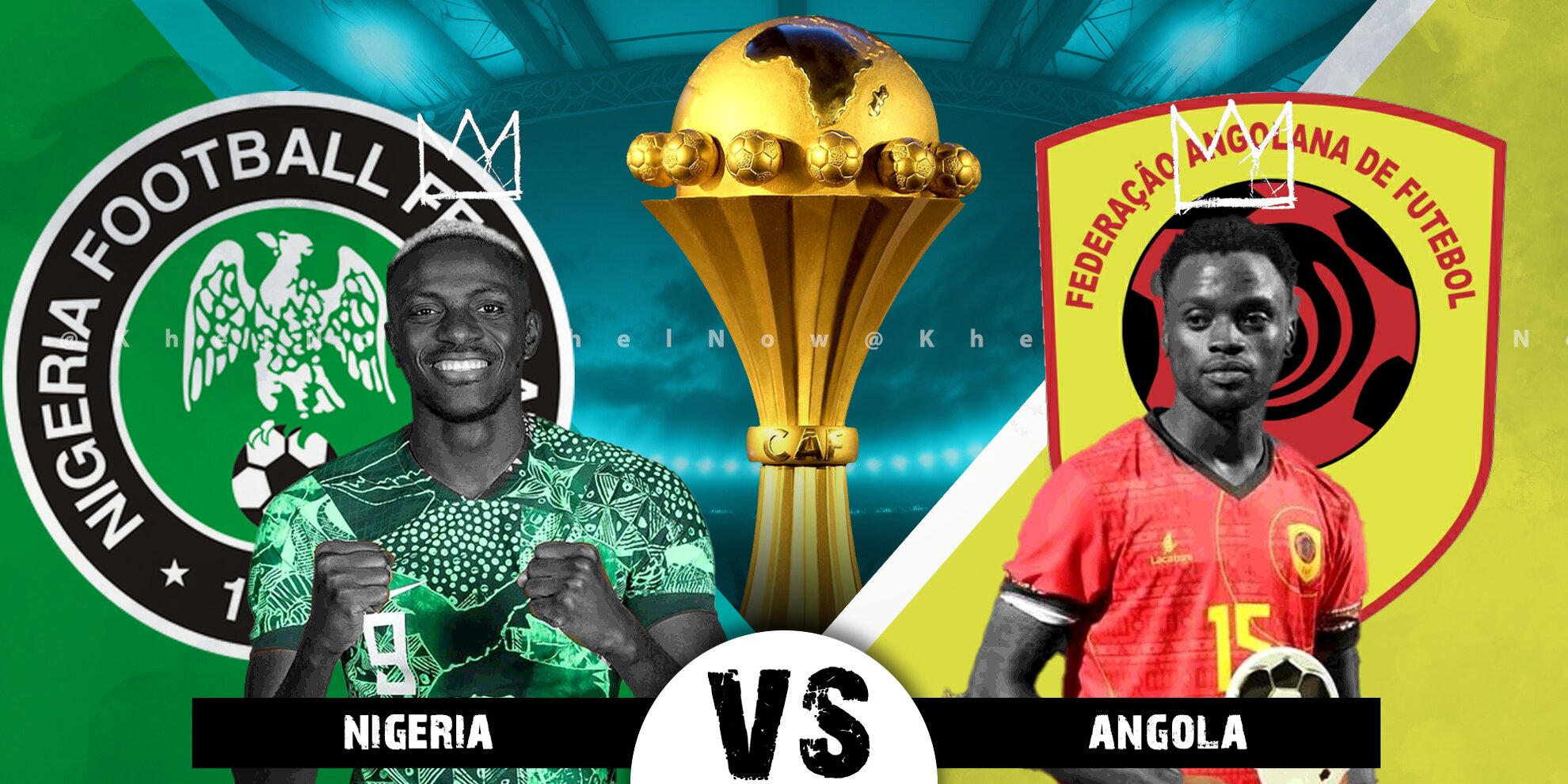 AFCON: ANGOLA vs NIGERIA