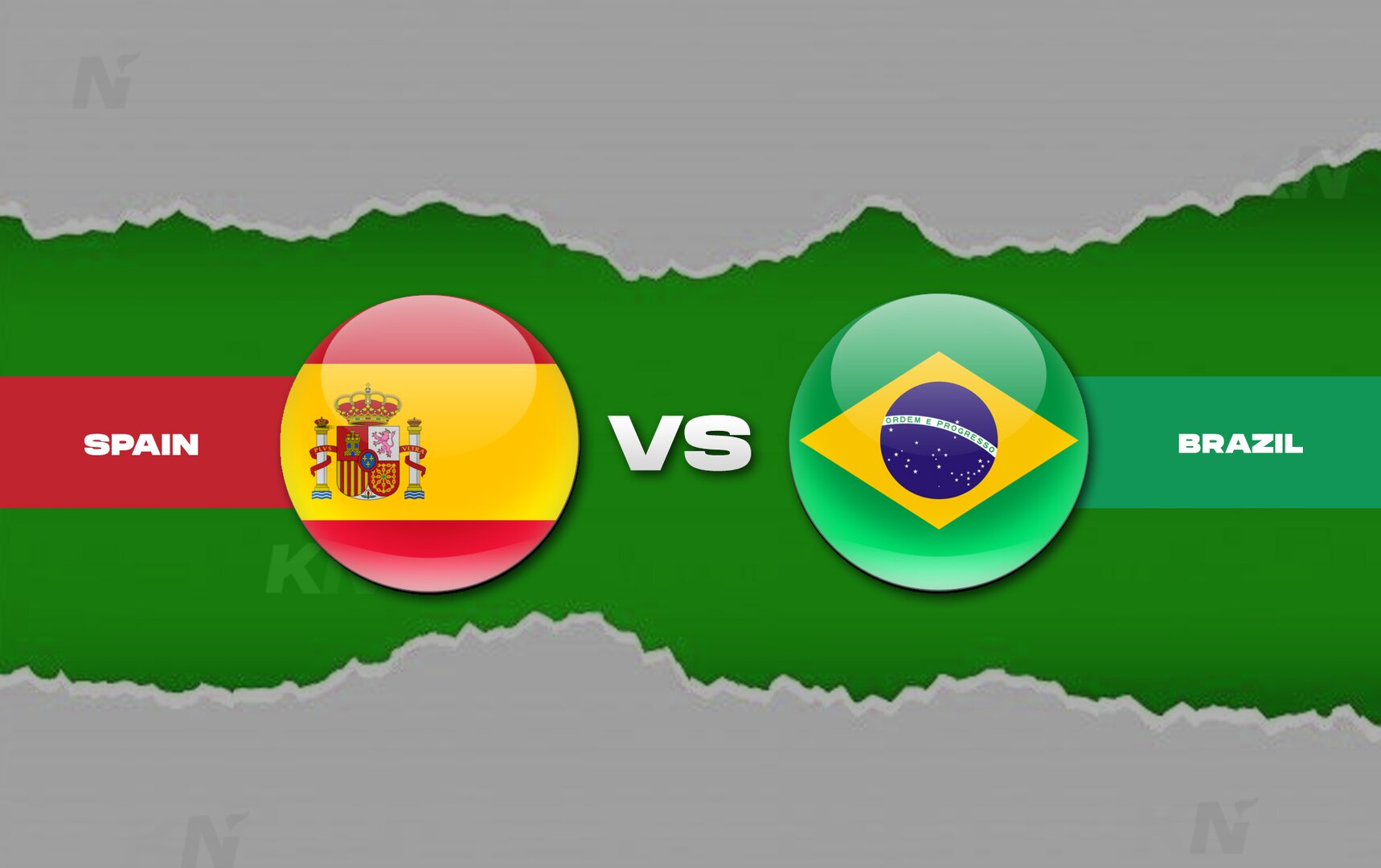 FRIENDLY: SPAIN vs BRAZIL