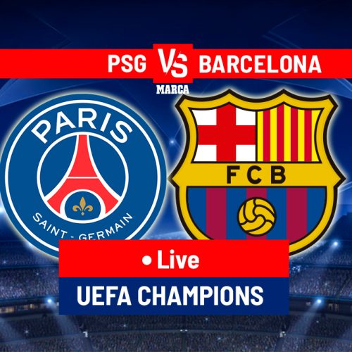 UCL: PSG vs BARCELONA