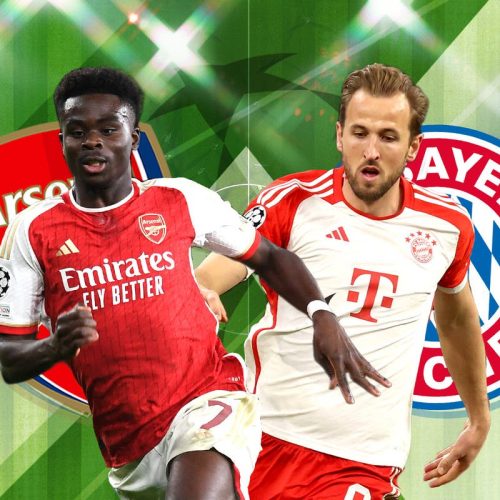 UCL: Arsenal vs Bayern munich