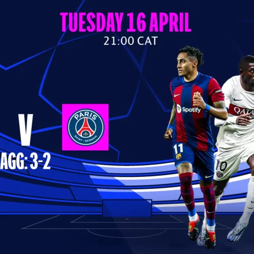 UCL: Barcelona vs PSG