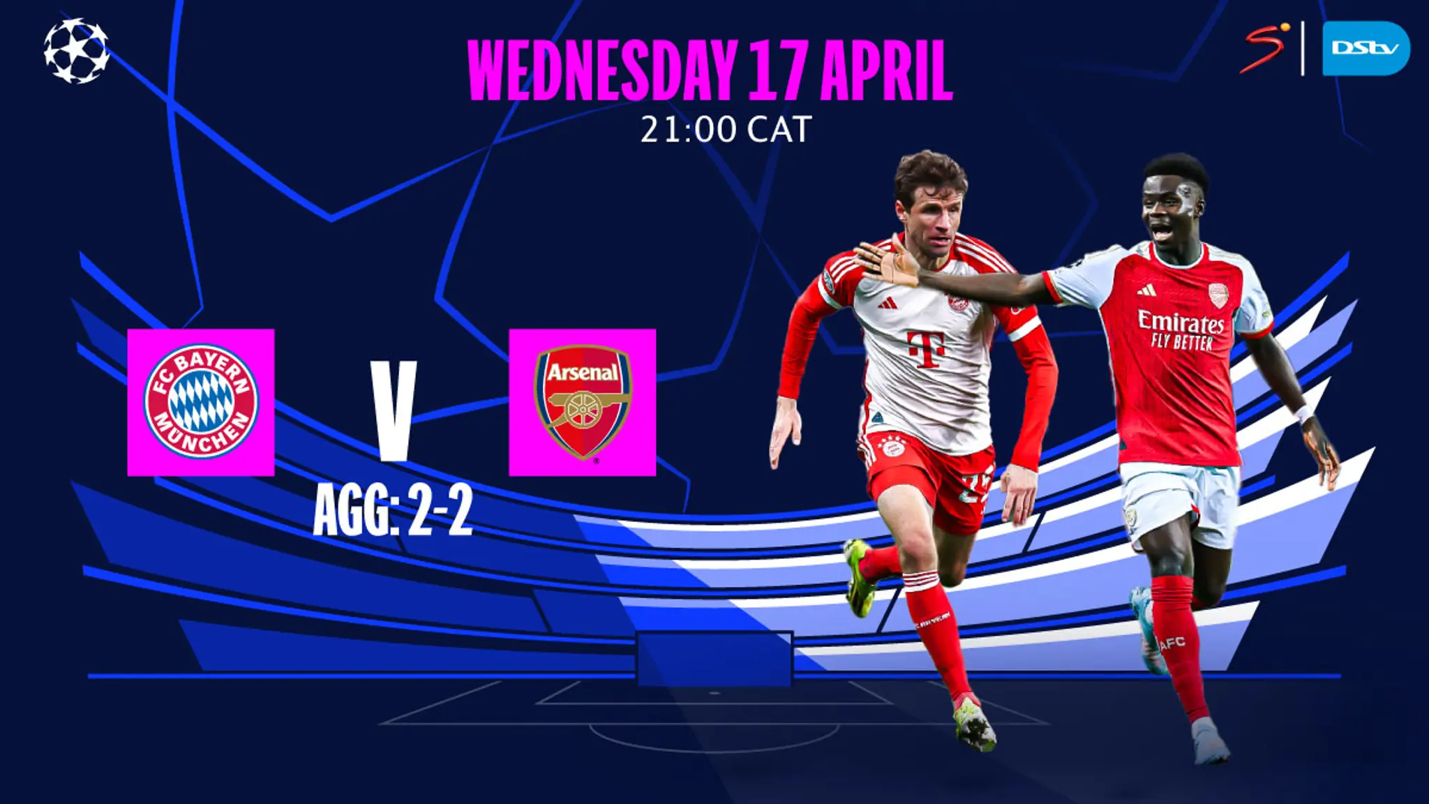 UCL: BAYERN MUNICH vs ARSENAL