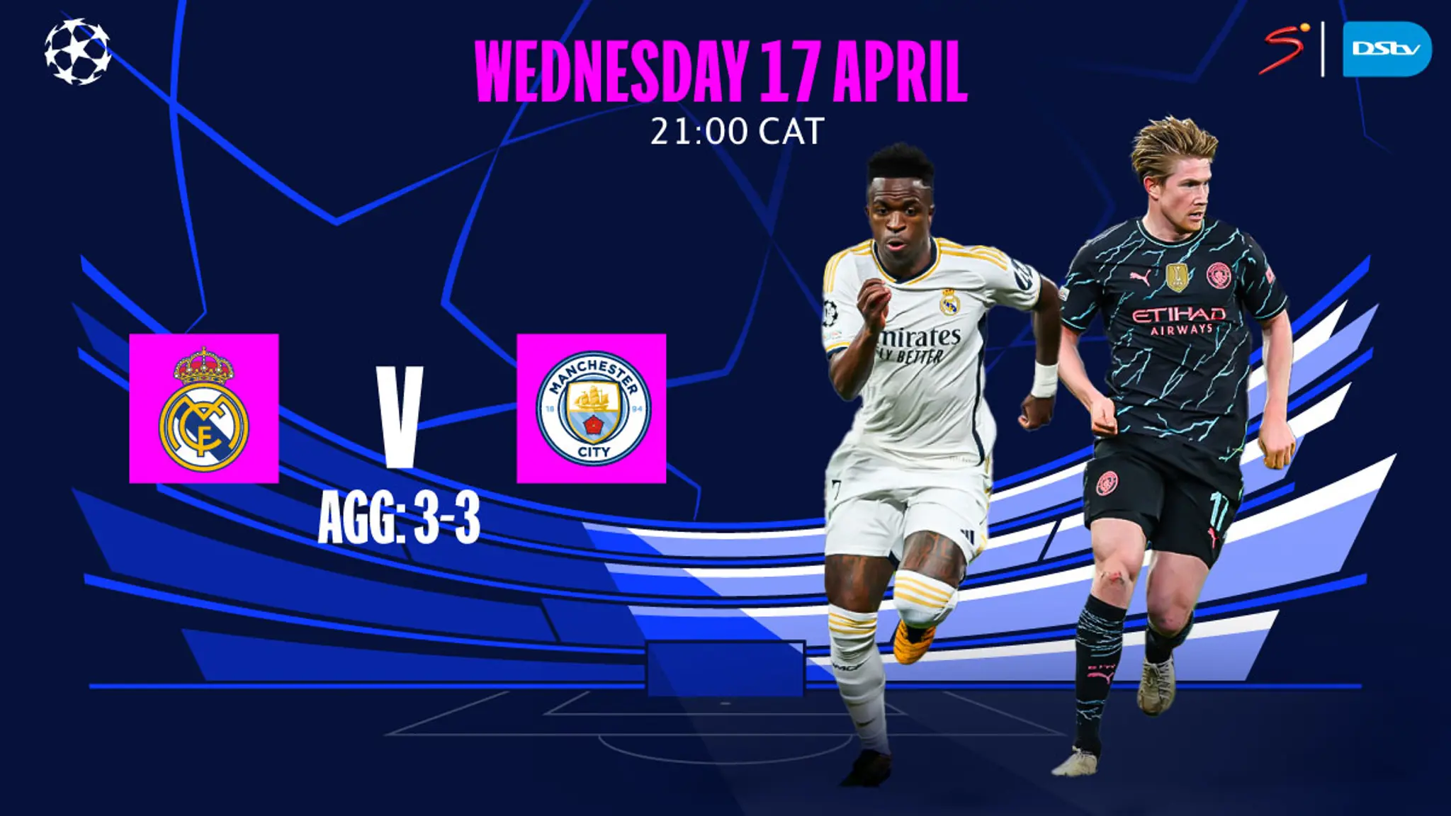 UCL: Man city vs Real Madrid