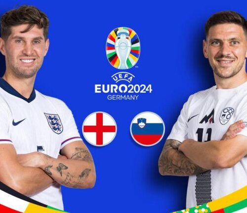 Euro24: England vs Slovenia