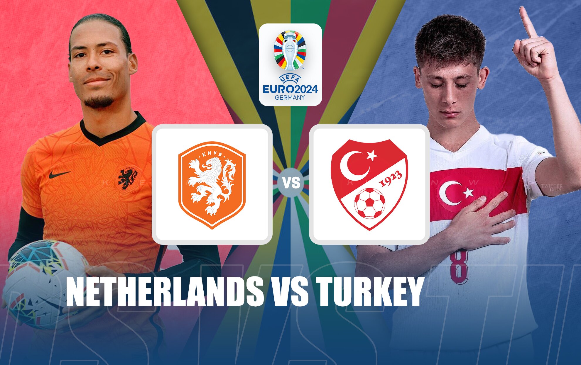 Euro24 Q.F: Netherlands vs Turkey