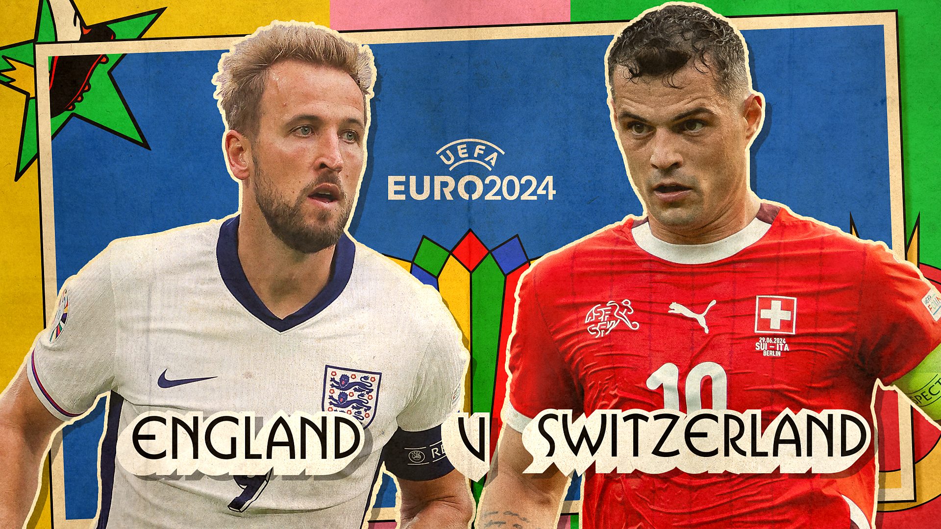 Euro24 Q.F: England vs Switzerland