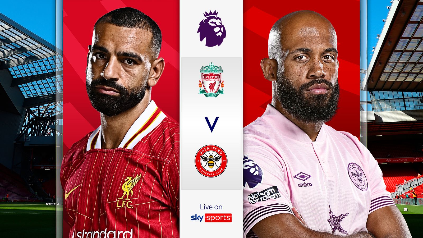 EPL: Liverpool vs Brentford