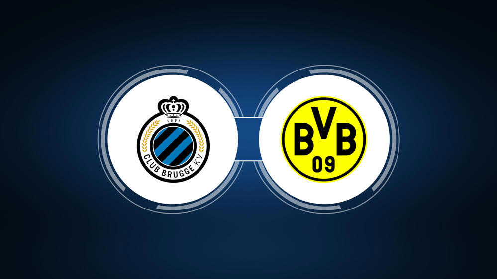 UCL: CLUB BRUGGE vs DORTMUND