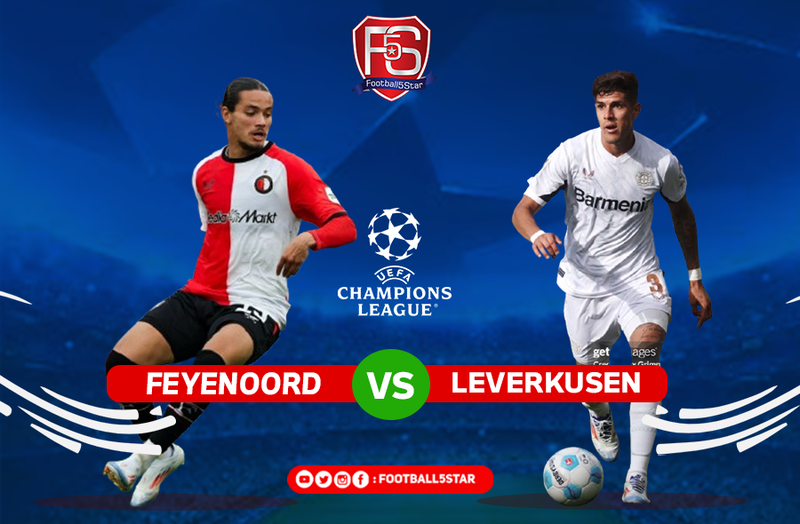 UCL: Feyenoord vs Leverkusen