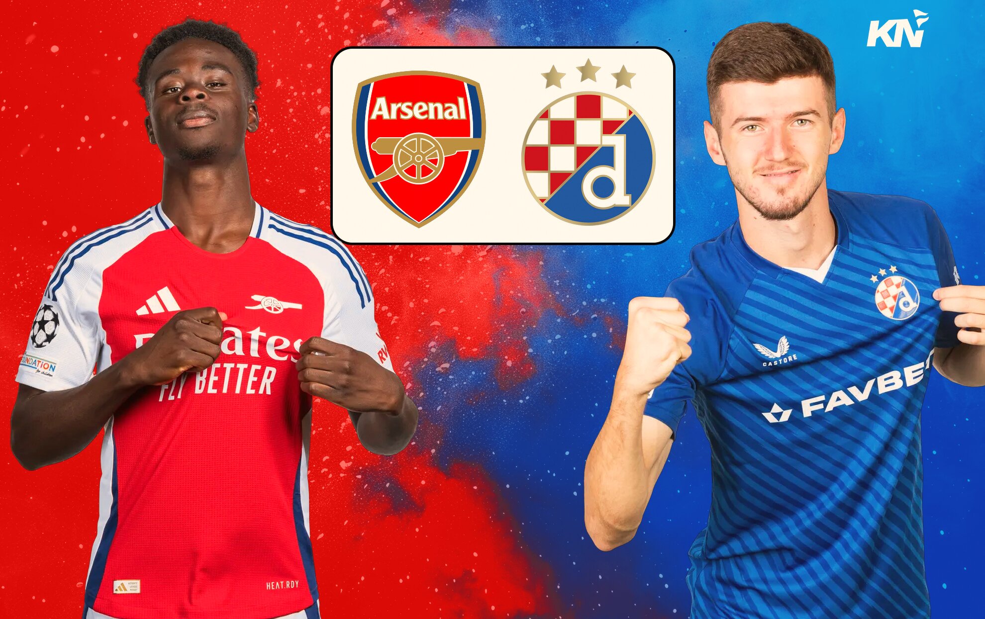 UCL: Arsenal vs Dinamo Zagreb