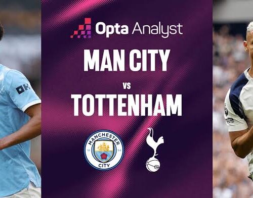 EPL: MAN CITY vs TOTTENHAM