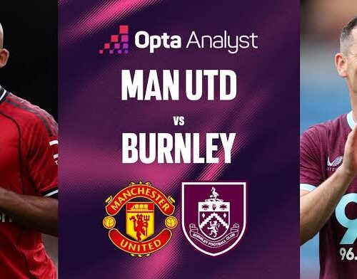 EPL: Man Utd vs Burnley