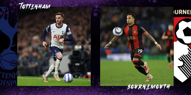 EPL: Tottenham vs Bournemouth