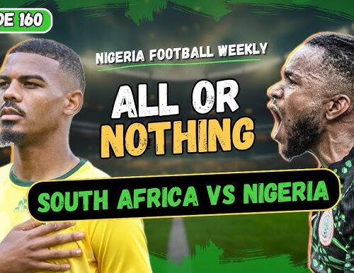 WCQ: SOUTH AFRICA vs NIGERIA
