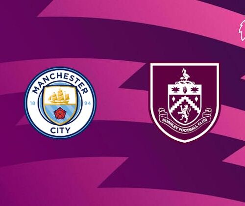 EPL: Man City vs Burnley
