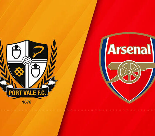 EFL: PORTVALE vs ARSENAL