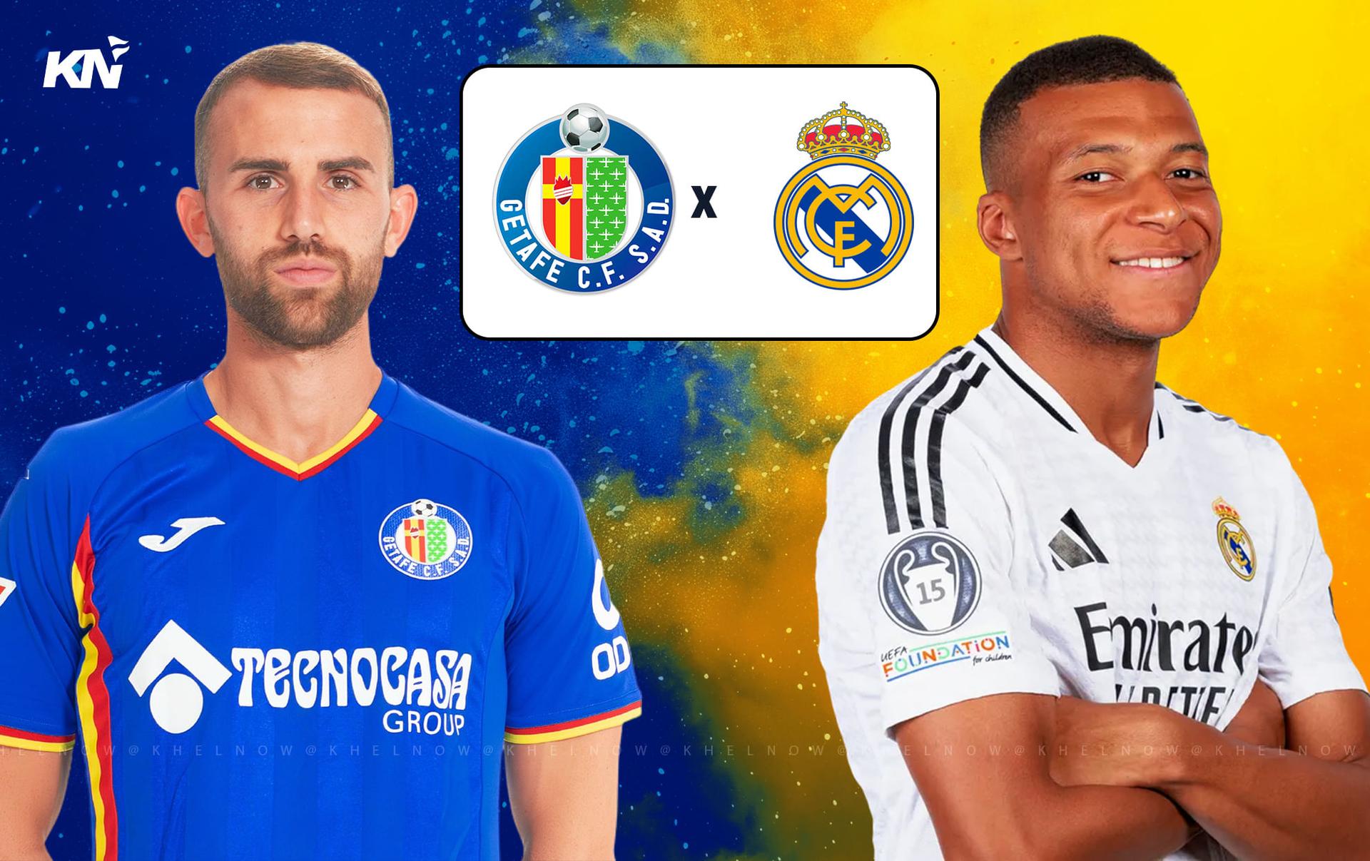 LaLiga: Getafe vs Real Madrid