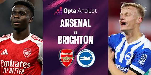 EPL: Arsenal vs Brighton