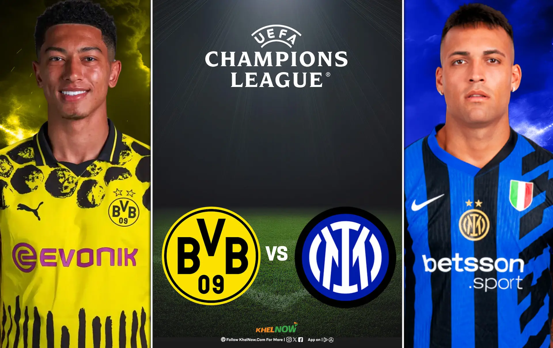 UCL: Dortmund vs Inter Milan