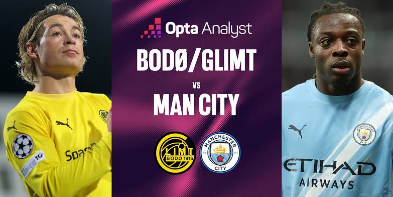 UCL: Bodø/Glimt vs Man City