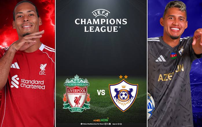 UCL: Liverpool vs Qarabag