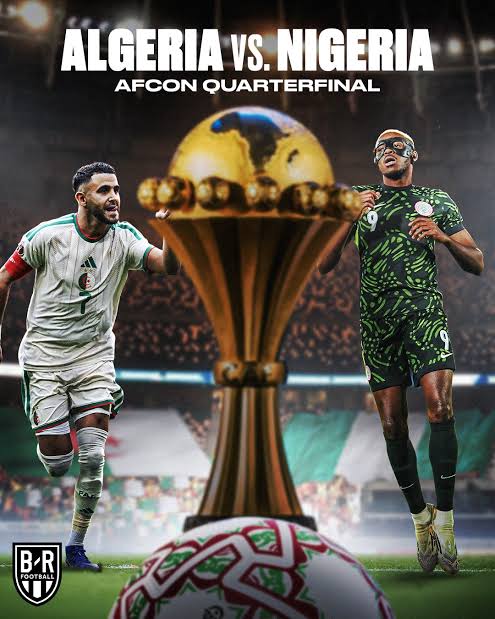 AFCON (Q.F): Algeria vs Nigeria