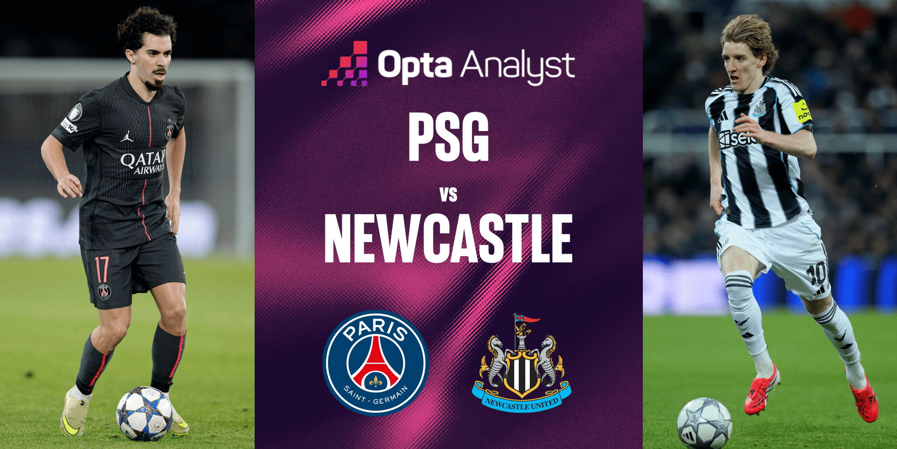 UCL: P.S.G vs Newcastle