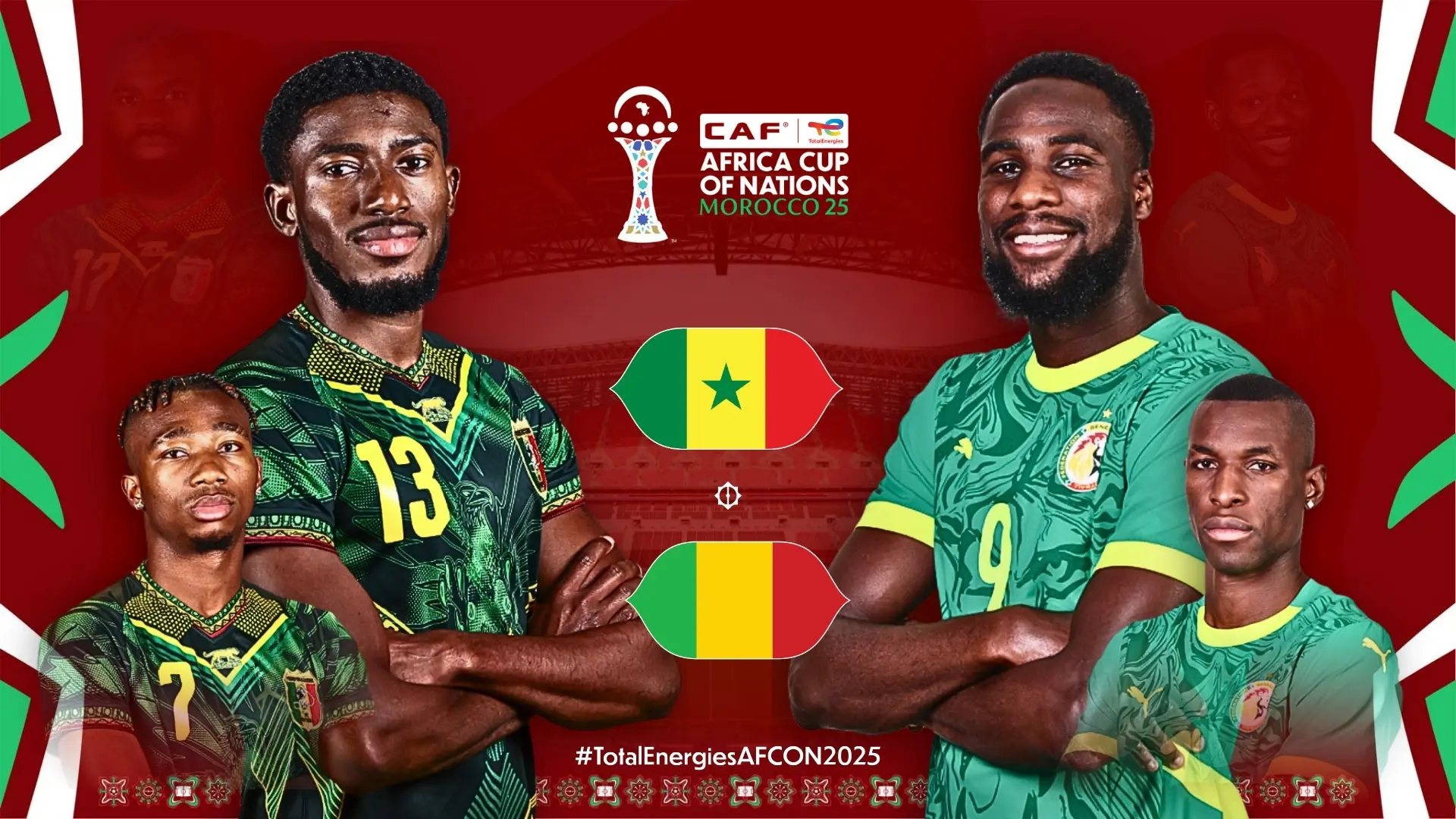 AFCON [Q.F]: Mali vs Senegal